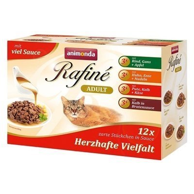 Animonda Rafine Multipack Savoury Kedi Konservesi 12x100 Gr