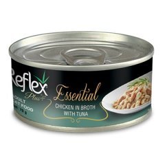 Reflex Plus Ton Balık ve Tavuklu Yetişkin Kedi Konservesi 70 Gr