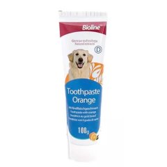 Bioline Köpek Portakal Aromalı Diş Macunu 100 Gr