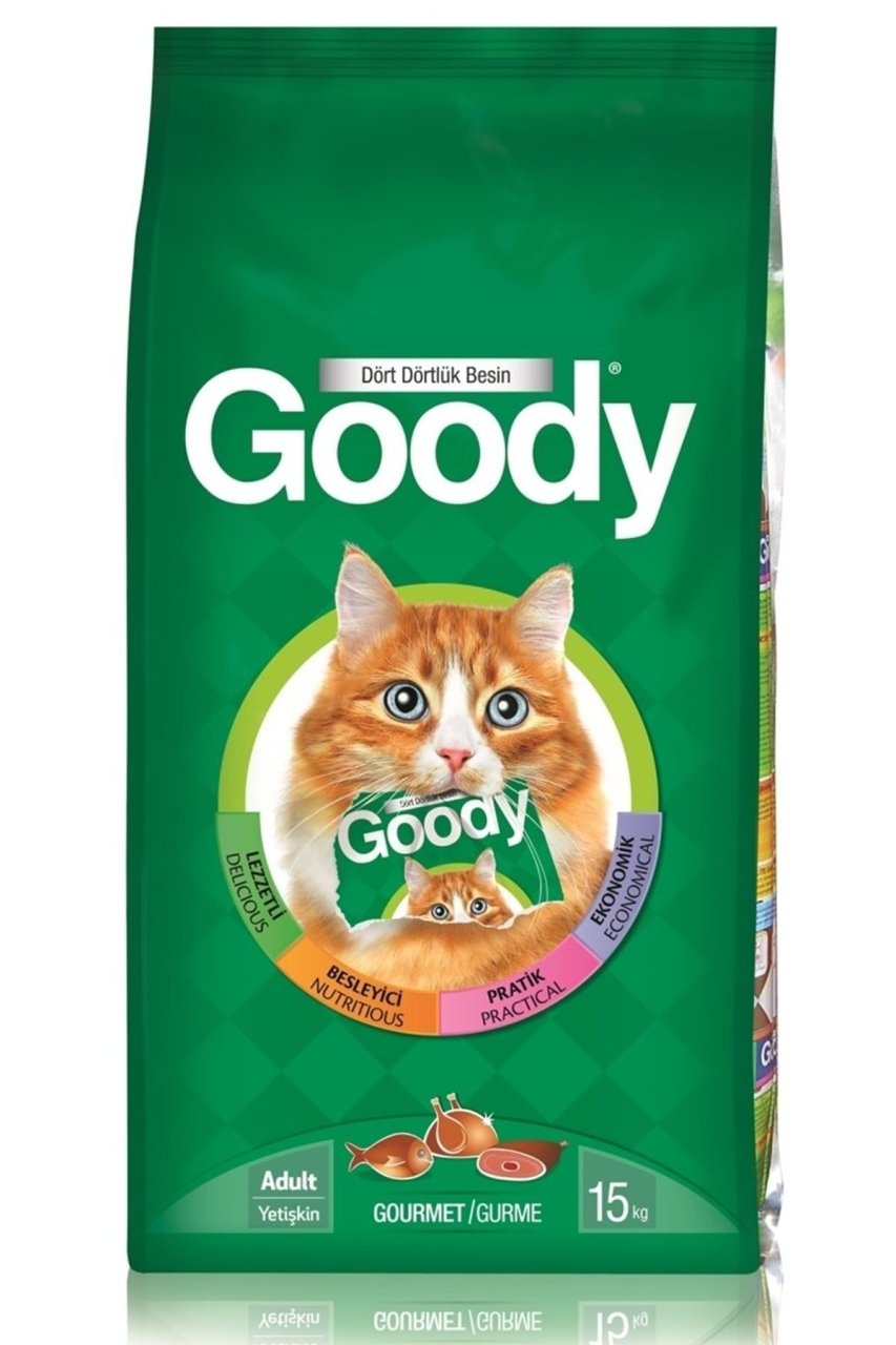 Goody Gourmet Karışık Yetişkin Kedi Maması 15 Kg