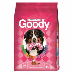 Goody Kuzu Etli&Pirinçli Yetişkin Köpek Maması 15 Kg