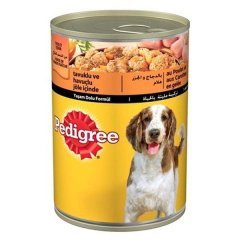 Pedigree Tavuklu Ve Havuçlu Yetişkin Konserve Köpek Mamasi 400 Gr