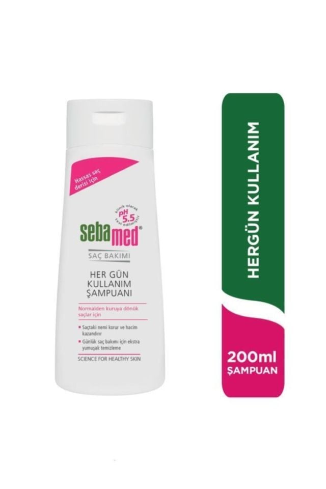 SEBAMED HERGÜN KULLANIM ŞAMPUAN  200ML