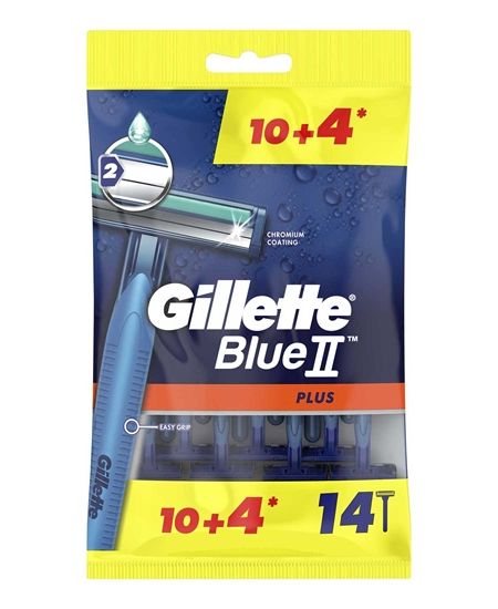 GILLETTE BLUE II PLUS 10+4LÜ