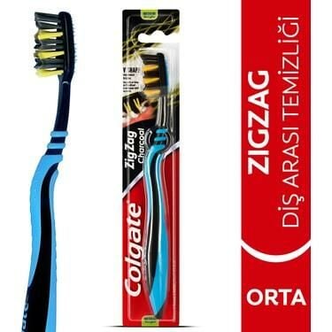 COLGATE ZIGZAG CHARCOAL TEKLİ DİŞ FIRÇASI*12