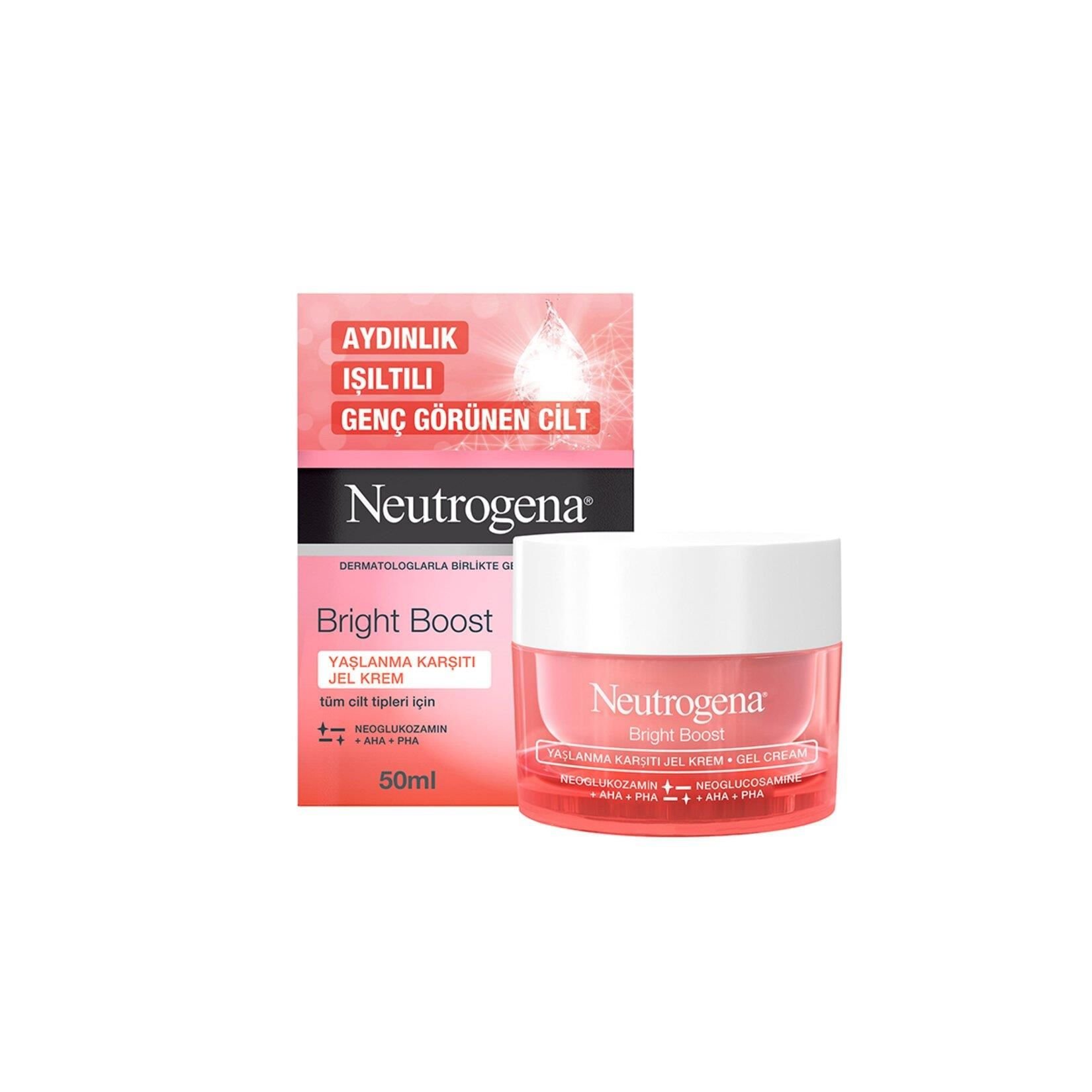 Neutrogena Bright Boost Yaşlanma Karşıtı Jel Krem 50ml