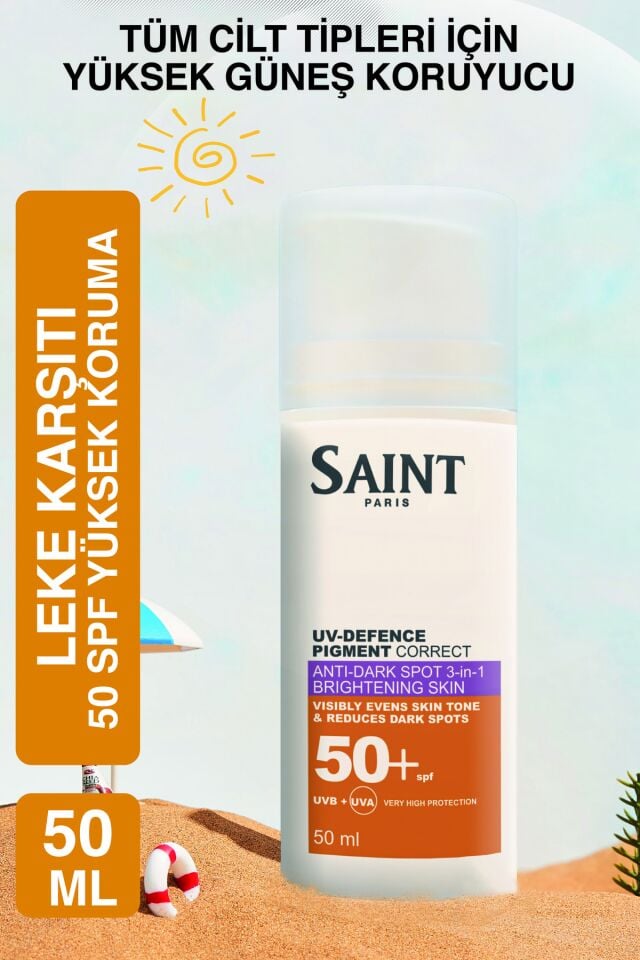 SAINT SUN FACE SPF 50 DARK SPOT UV-DEFENCE 50 ML