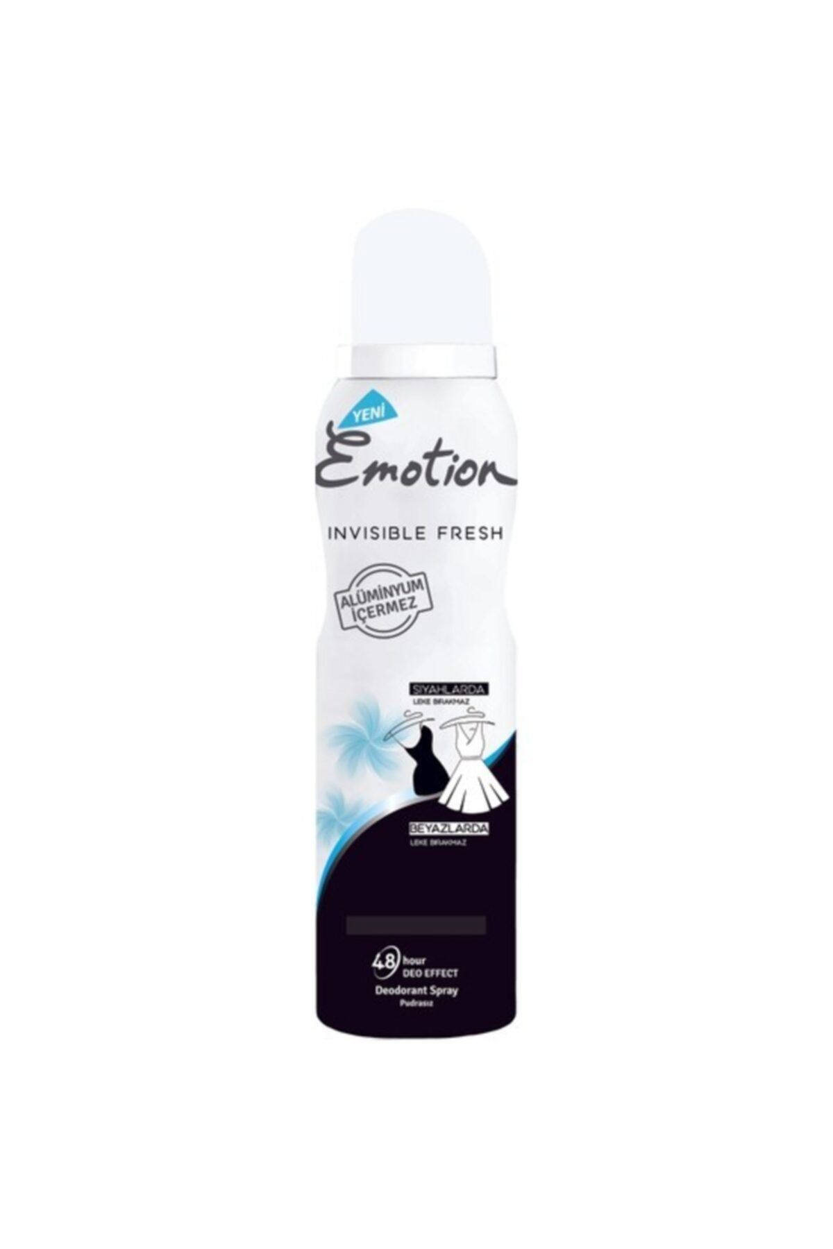 EMOTION DEODARANT BLACK-WHITE 150 ML