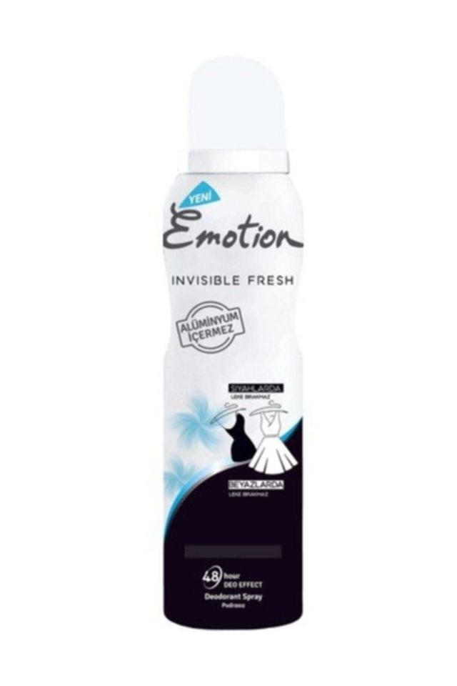 EMOTION DEODARANT BLACK-WHITE 150 ML