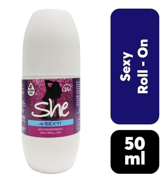 SHE ROLL-ON IS SEXY WOMEN 50 ML