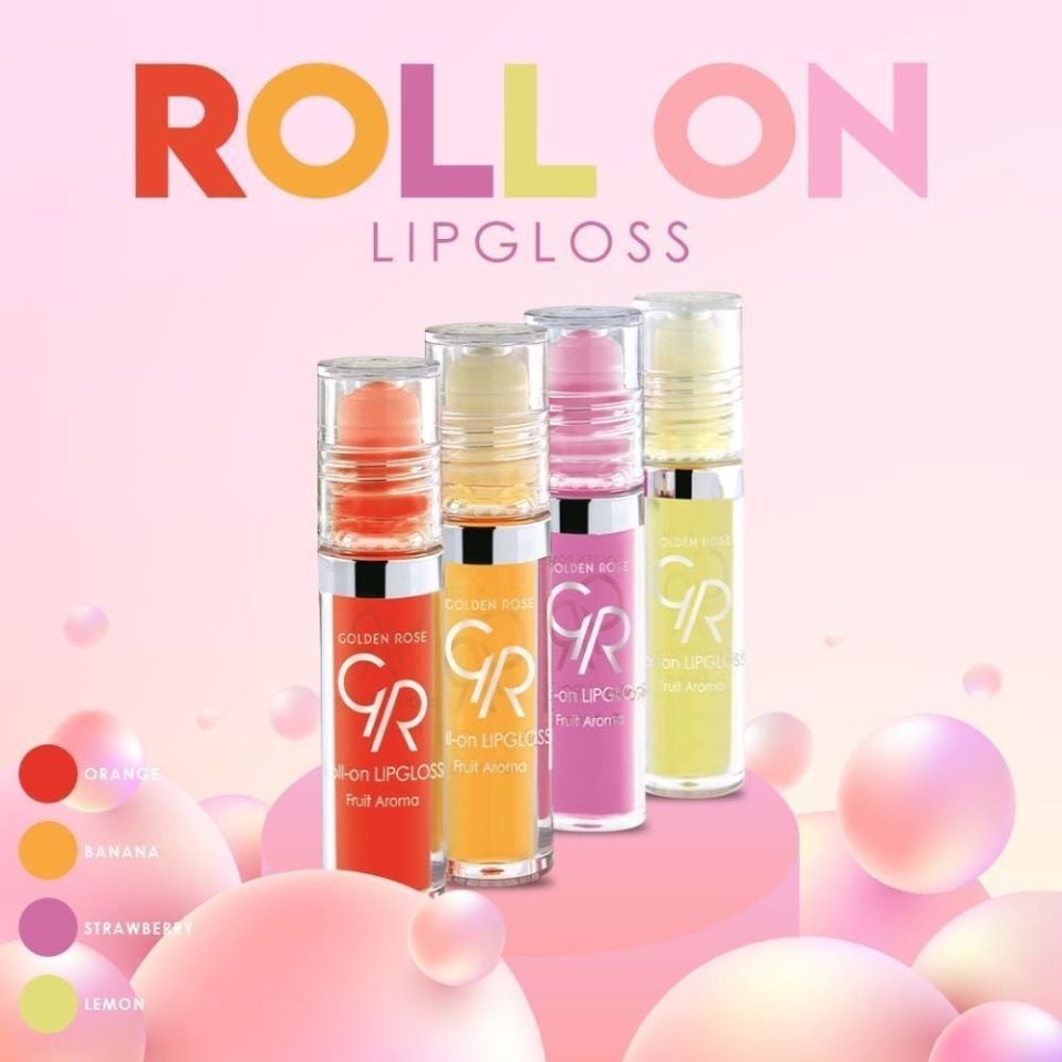 Golden Rose Roll On Lipgloss Muz