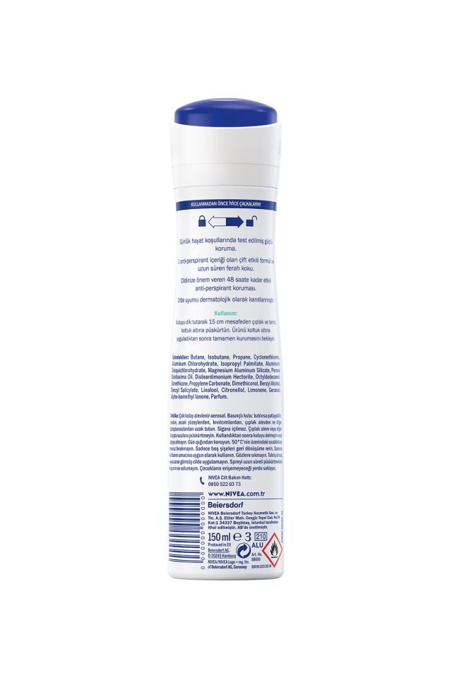 NIVEA DRY FRESH 150 ML