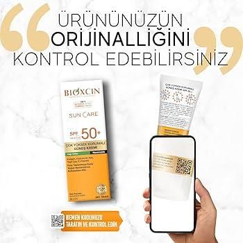 BIOXCIN G.KREMİ SPF 50+ YAĞLI CİLT 50ML