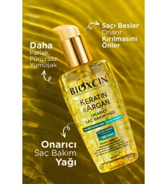 BIOXCIN KERATİN ARGAN ONARICI YAĞ 150ML*