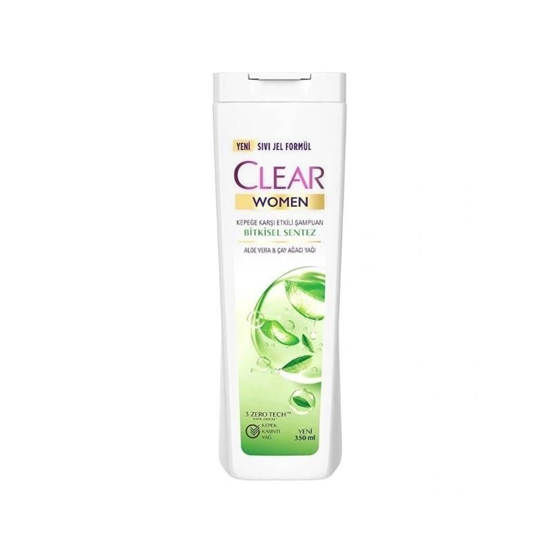 CLEAR ŞAMP 350ML BAYAN BİTKİSEL SENTEZ*3