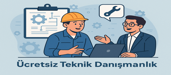 Ücretsiz Teknik Danışmanlık Hizmetimiz