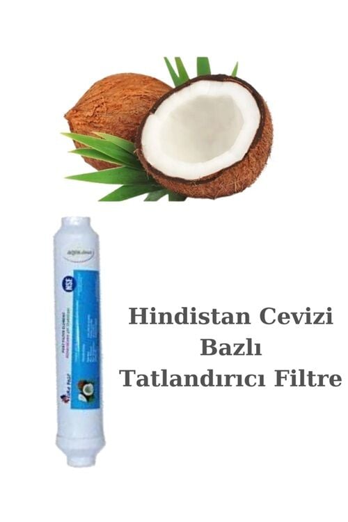 Hindistan Cevizi Bazlı Inline Post Karbon Filtre