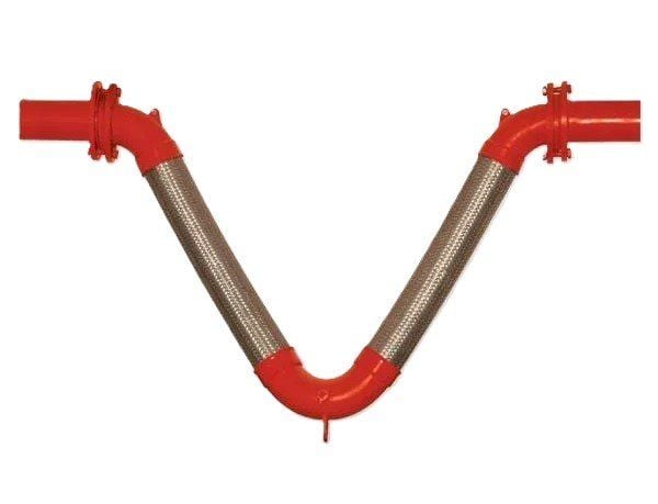 AYVAZ Omega V-Flex Flanşlı Dilatasyon Kompansatör L:40mm DN32