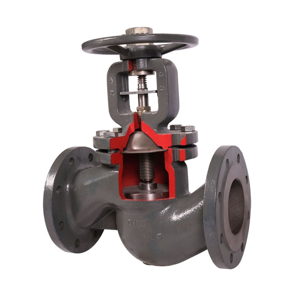 VALFTEK Metal Körüklü Vana DN150 PN16