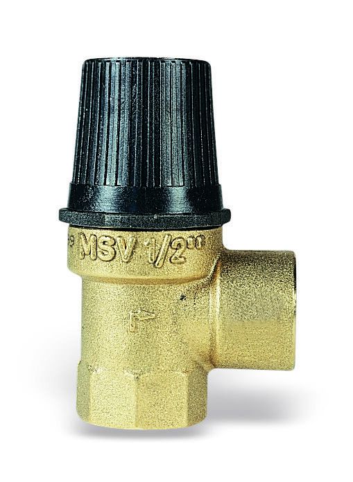 Fixed Adjustment Safety Valve 1/2'' - 3 Bar 0207530