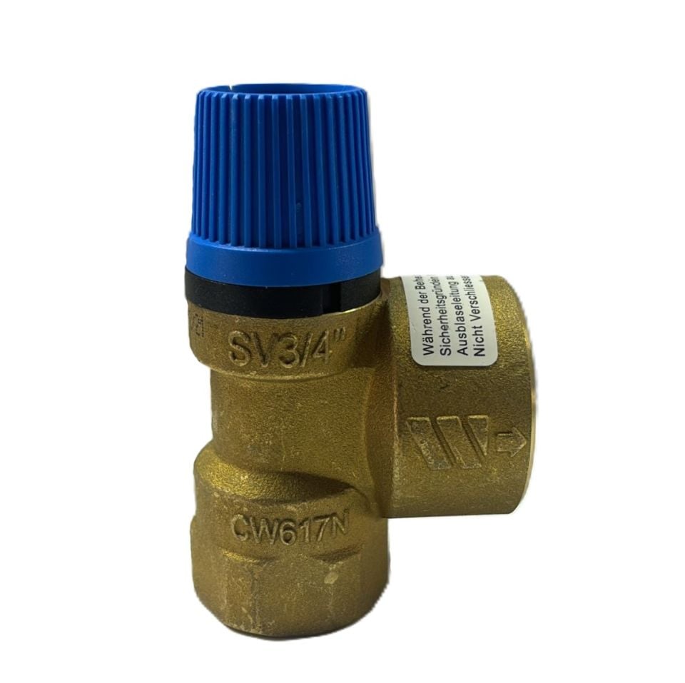Fixed Adjustment Safety Valve 3/4'' 5 Bar 0217050N