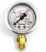 Pakkens Alt Bağlantılı Gliserinli Manometre Ø50 mm 0-315 Bar 1/4''