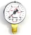 Pakkens Alt Bağlantılı Kuru Tip Manometre Ø63 mm 100 Bar 1/4''