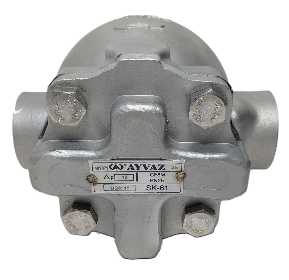 Ayvaz SK-61 Paslanmaz Şamandıralı Kondenstop 1/2'' PN25