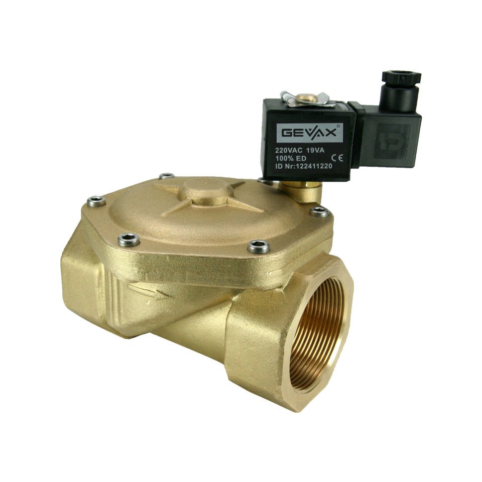 GEVAX 1901-KBNI010-500-G220AC Solenoid Valve 2''