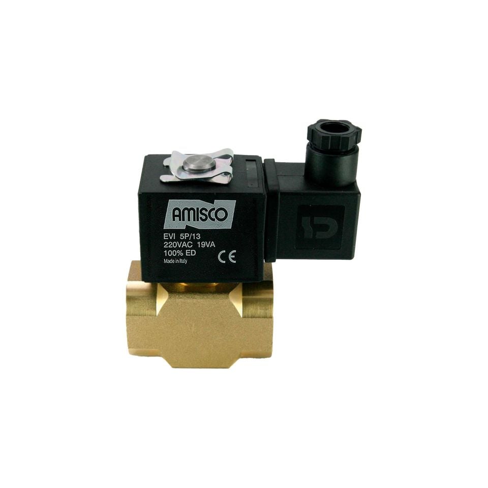 GEVAX N.K Direkt Çekmeli Solenoid Valf NBR 3/4'' (0-6 Bar) 1901-KDNE006-050-220AC
