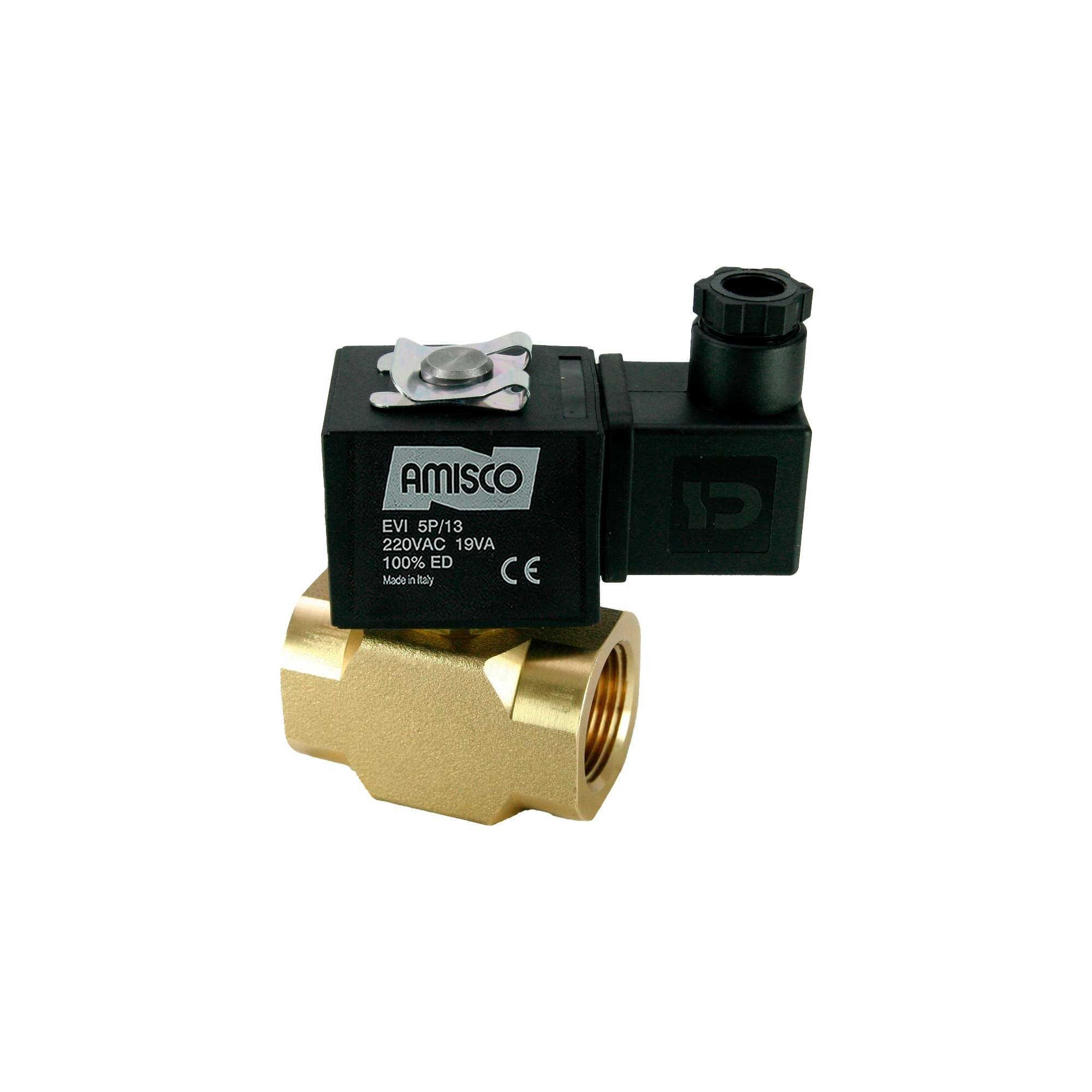 GEVAX N.K Direkt Çekmeli Solenoid Valf NBR 3/4'' (0-6 Bar) 1901-KDNE006-050-220AC