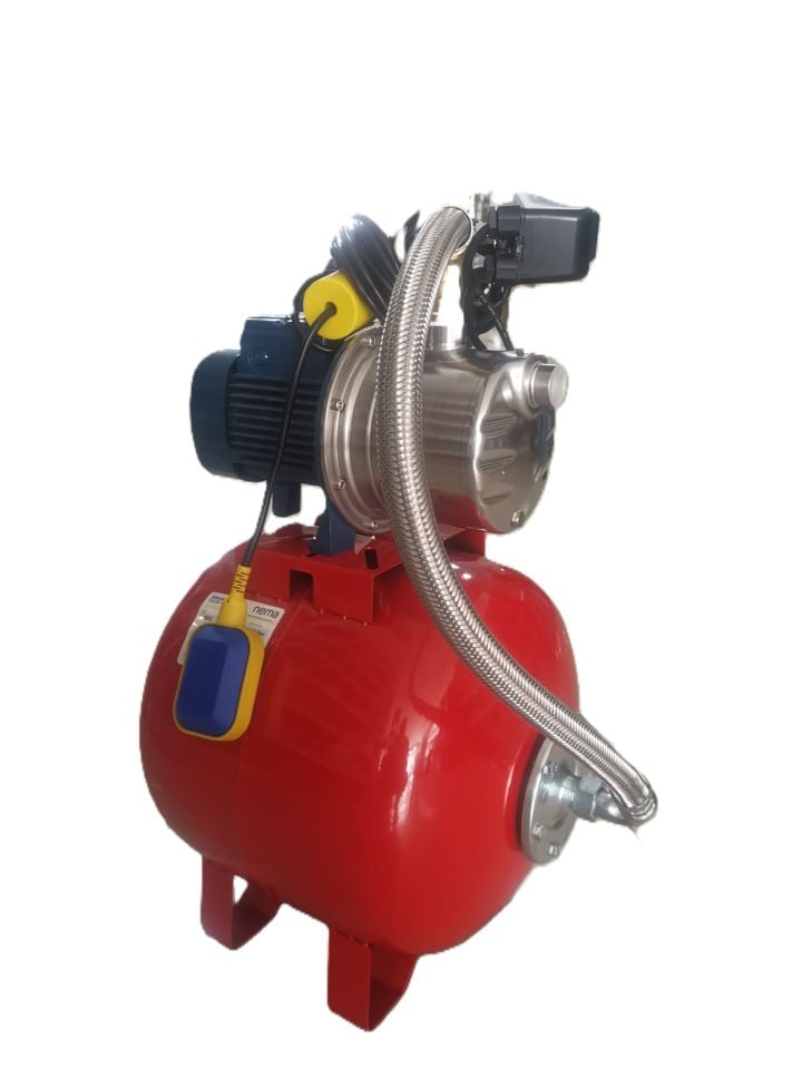 Hidrofor 1,5 hp 50lt tanklı Pedrollo Pompalı JCRm 2A