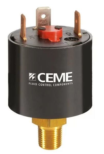 CEME C385611-10 Pressure Switch 0.2-10 Bar 1/8''