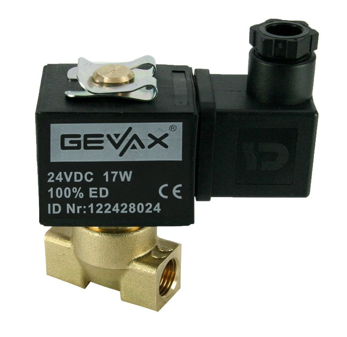 GEVAX 1901-KDNB016-020-G24DC Solenoid Valve 1/4'' (0-16 Bar)