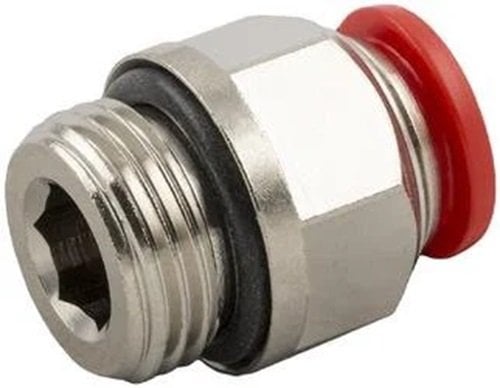 AIGNEP 50020 Pnömatik Otomatik Düz Rakor Ø6mm X 1/8''