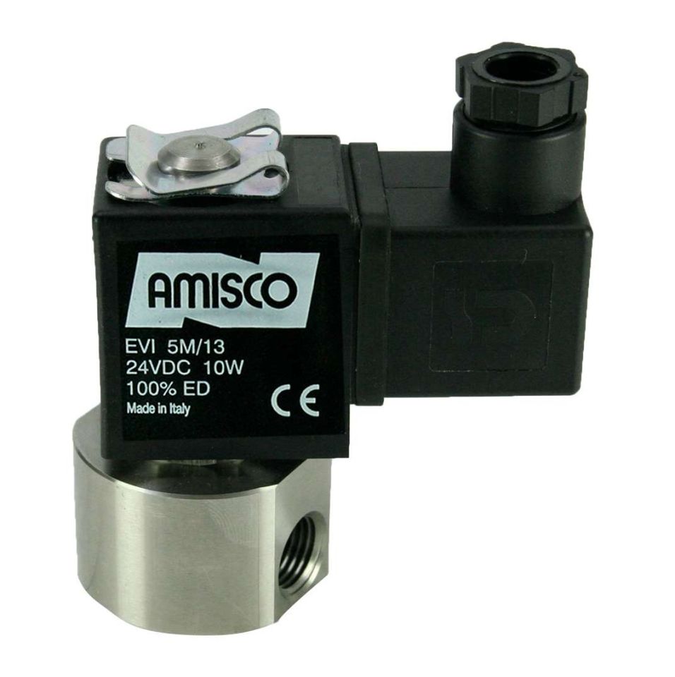 GEVAX 7901-KDVB016-020-24DC Stainless Solenoid Valve 1/4''