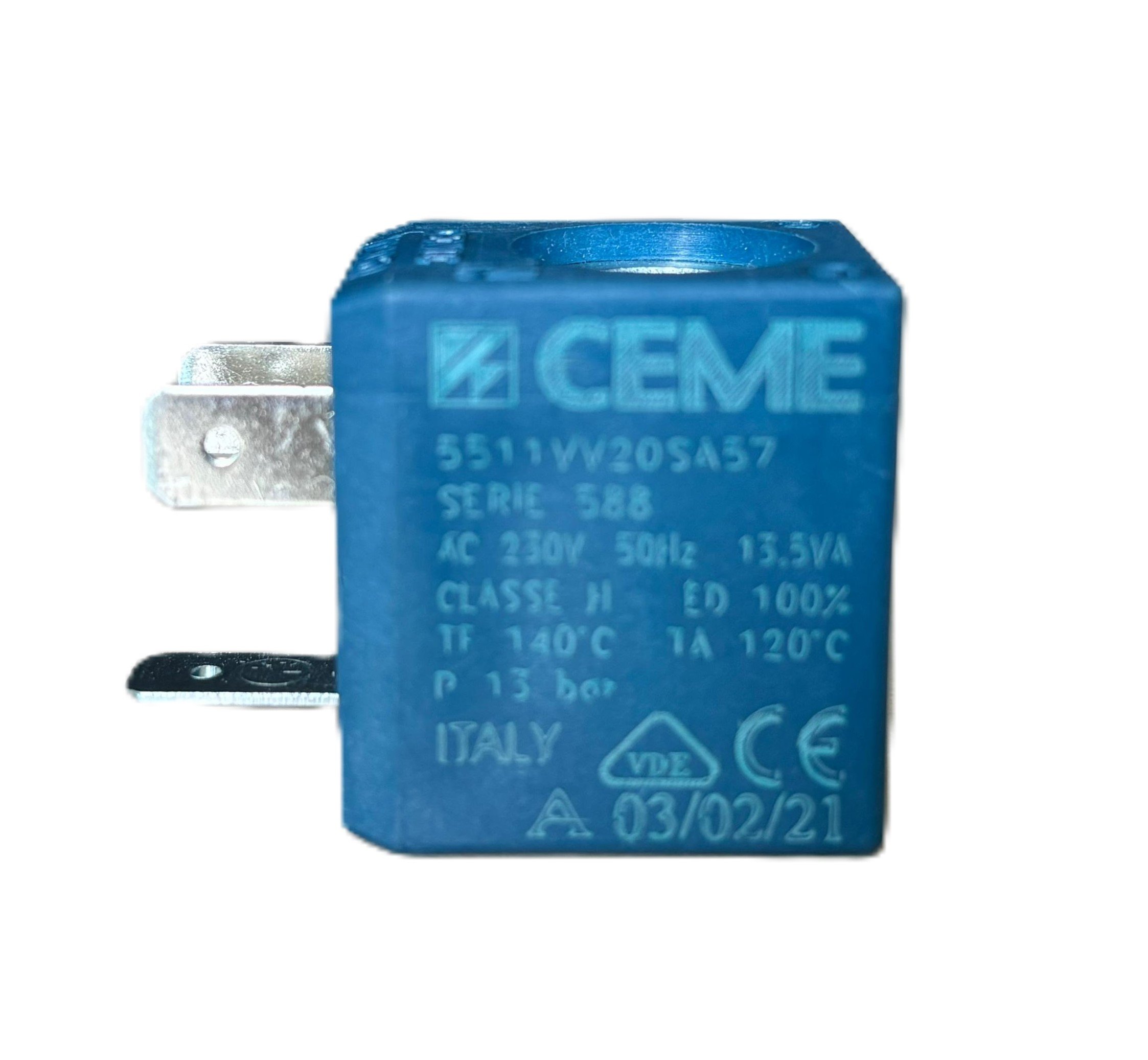 Ceme Solenoid Valf Bobini B-4 220V AC