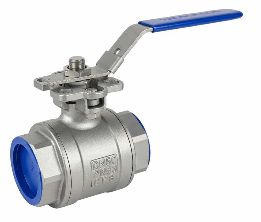 DMS Actuator Compatible Stainless Steel Ball Valve PN63 2''