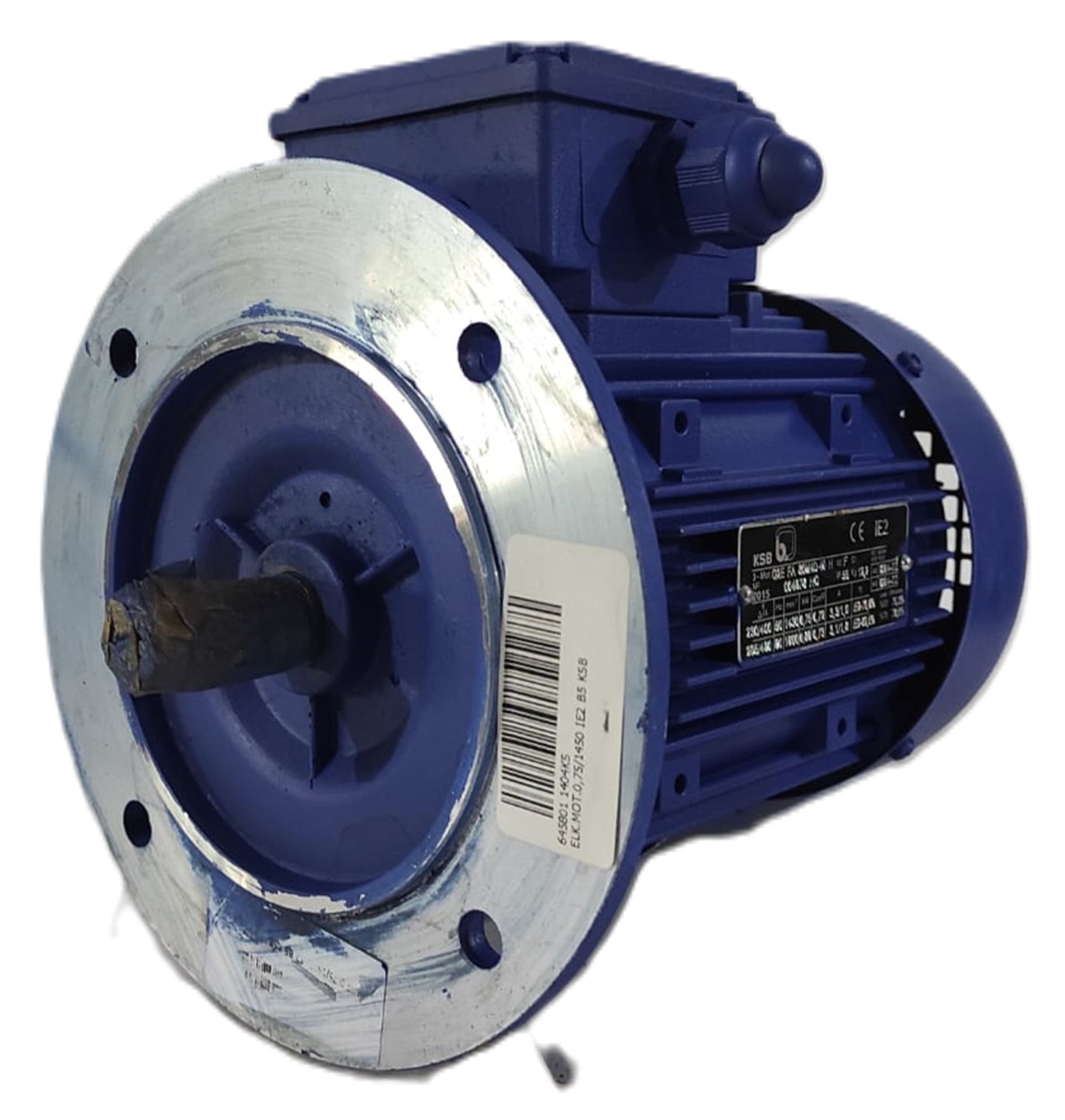 KSB Elektrik Motoru 0.75 kW 1450 d/d IE2 B5 Flanşlı