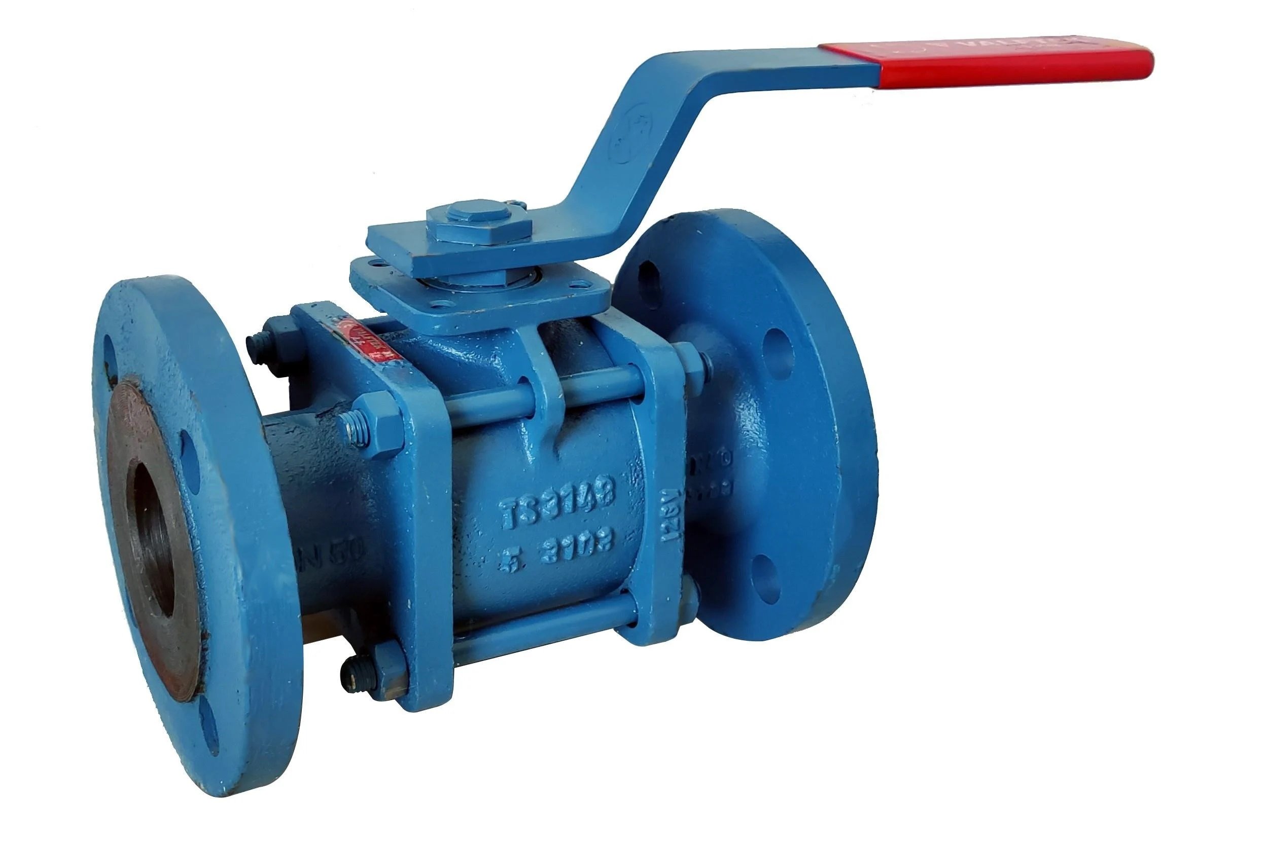 VALFTEK Tam Geçişli 3 Parçalı Küresel Vana DN250 PN40﻿