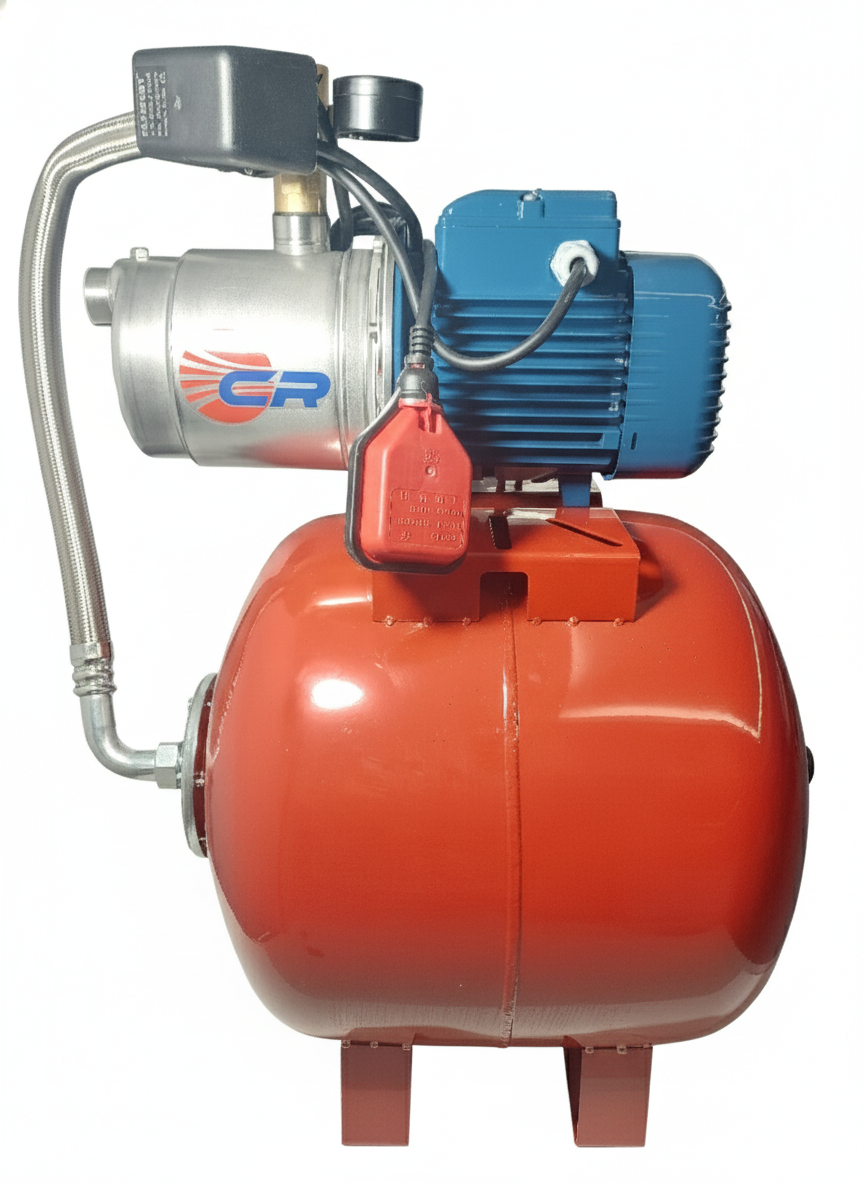 PEDROLLO 5CRm 80 Pack Hydrophore 1 Hp with 50 Lt Tank