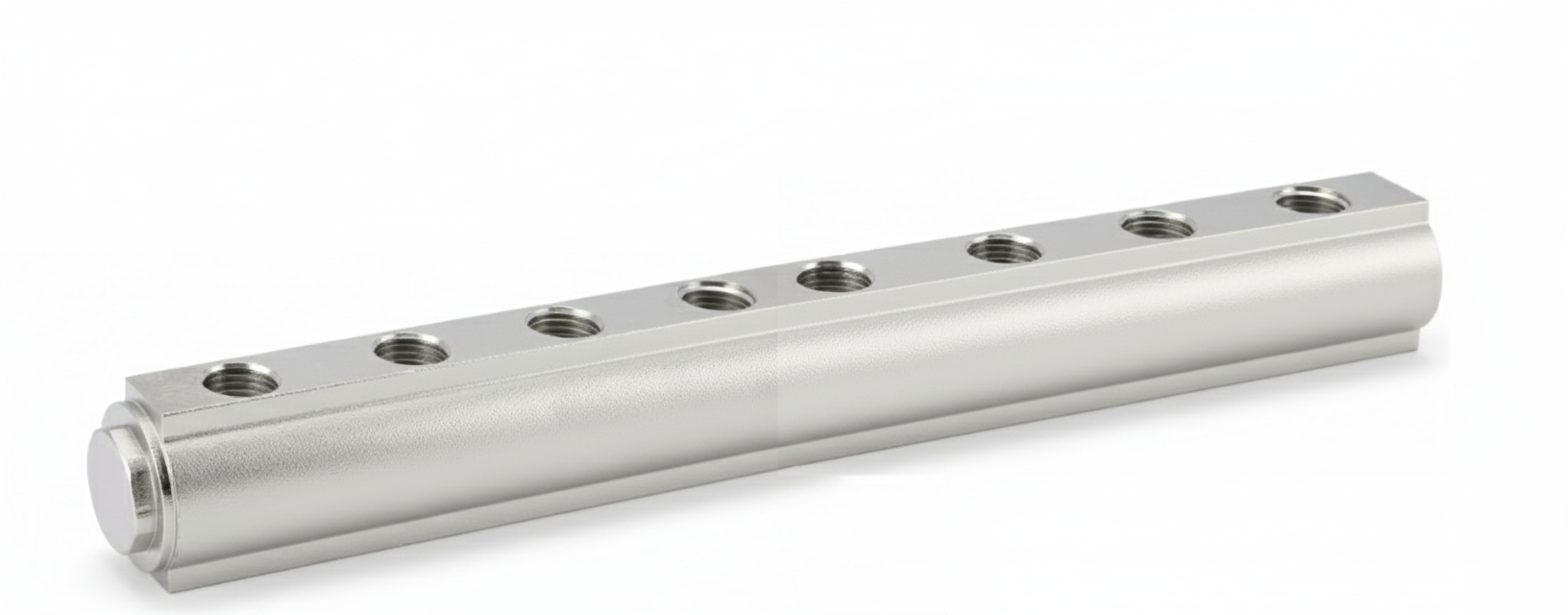 KONSAN İç Dişli Boş Pirinç Kollektör 8'li 1''