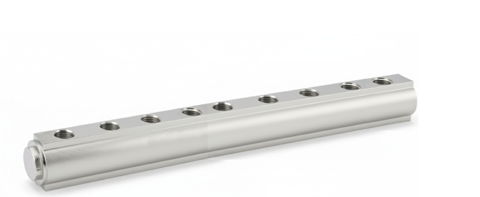 KONSAN İç Dişli Boş Pirinç Kollektör 9'lu 1''