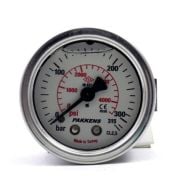 Pakkens Arka Bağlantılı Gliserinli Manometre 315 Bar 63 mm 1/4''