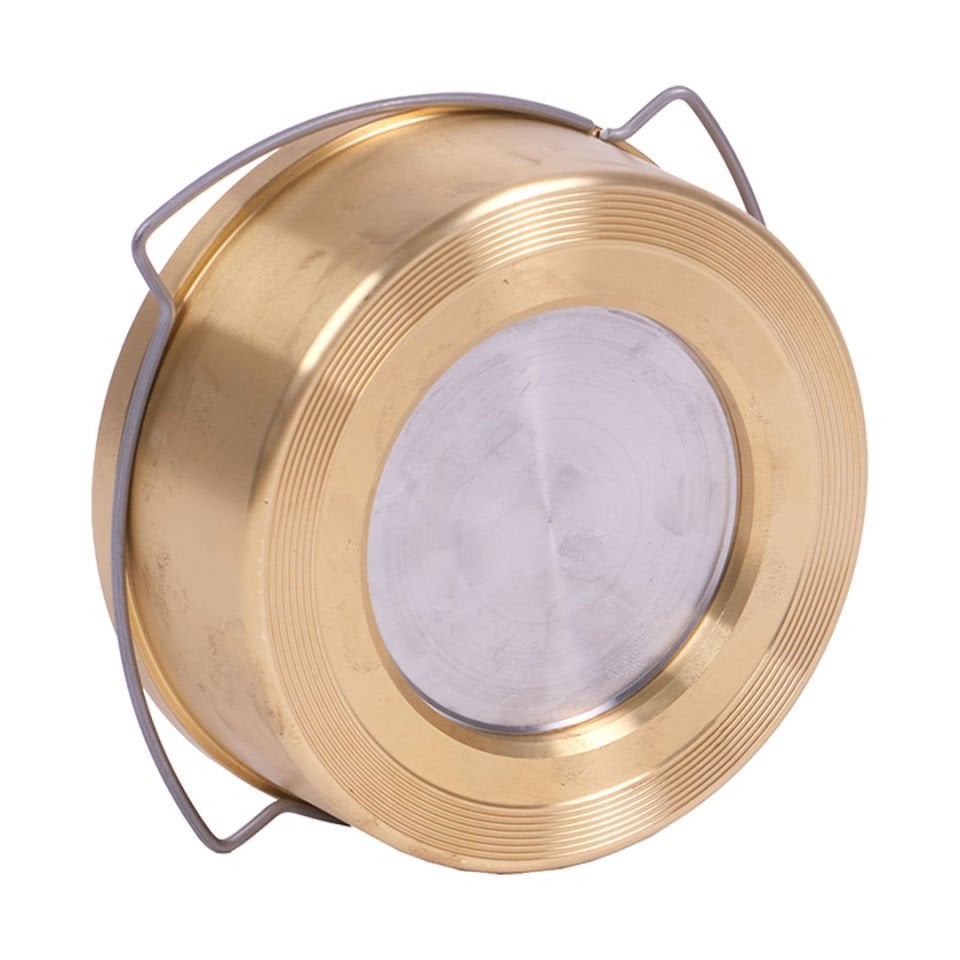 VALFTEK Pirinç Disko Çekvalf DN80 PN16