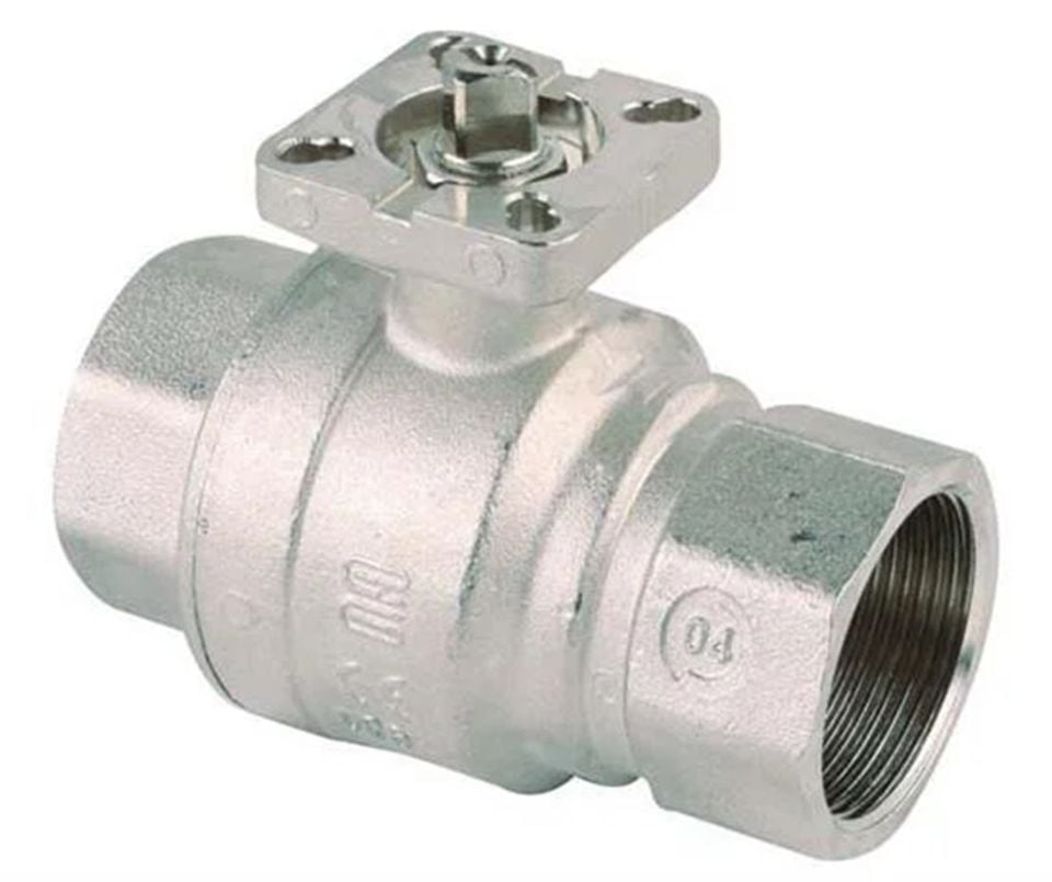 KLEPSAN Tepe Flanşlı Aktüatör Uyumlu Küresel Vana 1/2''