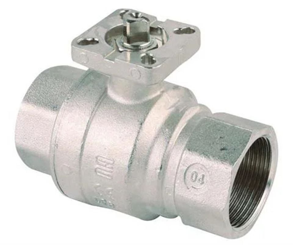 KLEPSAN Tepe Flanşlı Aktüatör Uyumlu Küresel Vana 1 1/4''