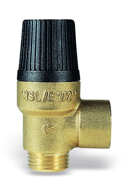 Fixed Adjustment Safety Valve 1/2''- 2.5 Bar 0206525