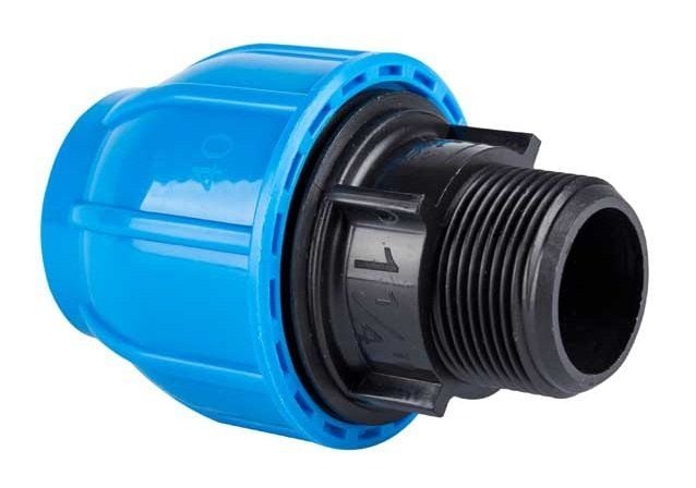 Kaplin Erkek Adaptör Ø50 mm x 1 1/2''