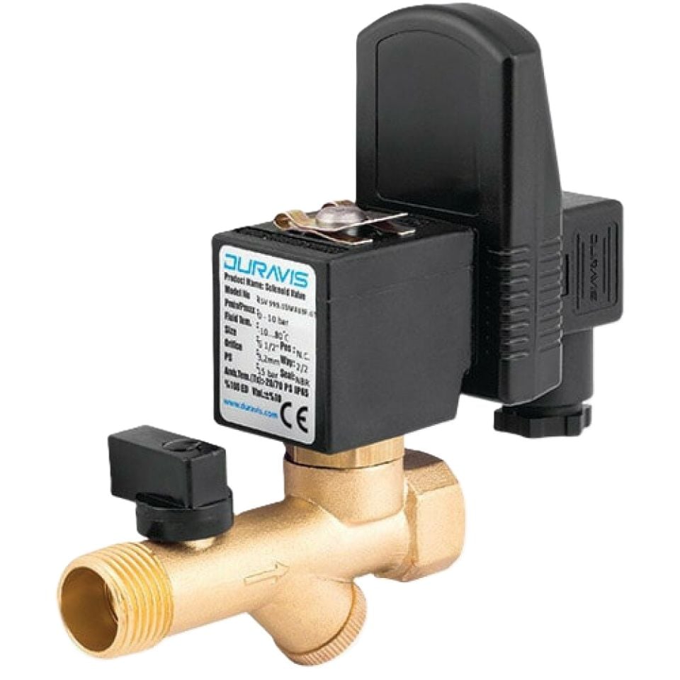 DURAVIS Zaman Ayarlı Solenoid Valf 1/2''